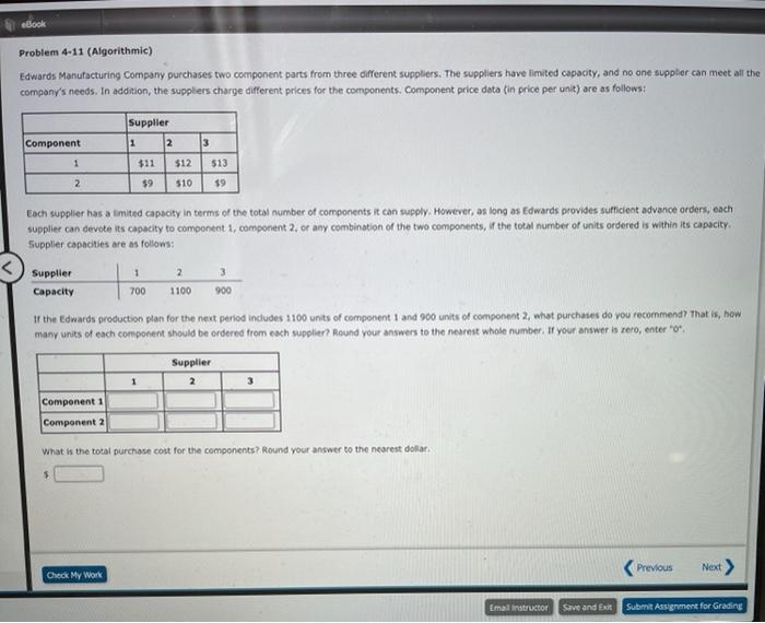 Please provide an explanation clock Problem 4-11