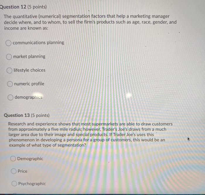 12 and 13 pleasees helpp Question 12 (5 points)