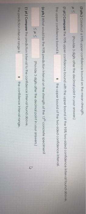 The compressive strength of concreto is being