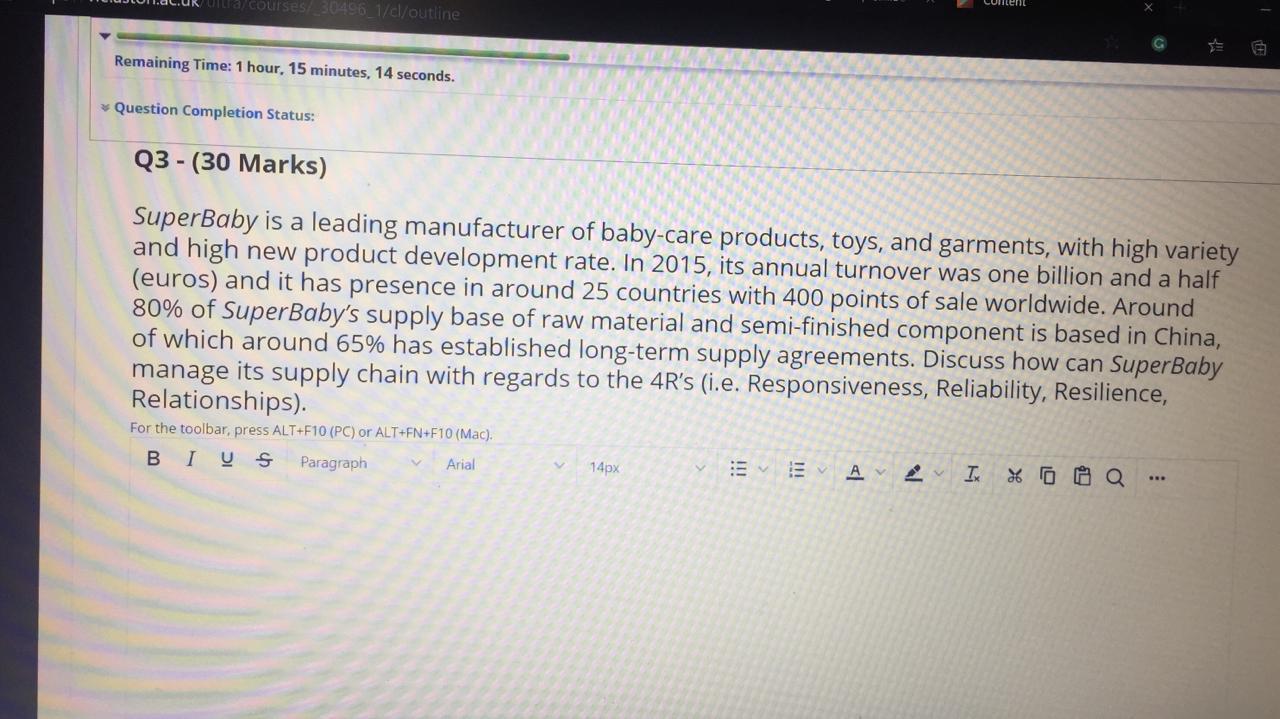 solve this questions discuss the logistics