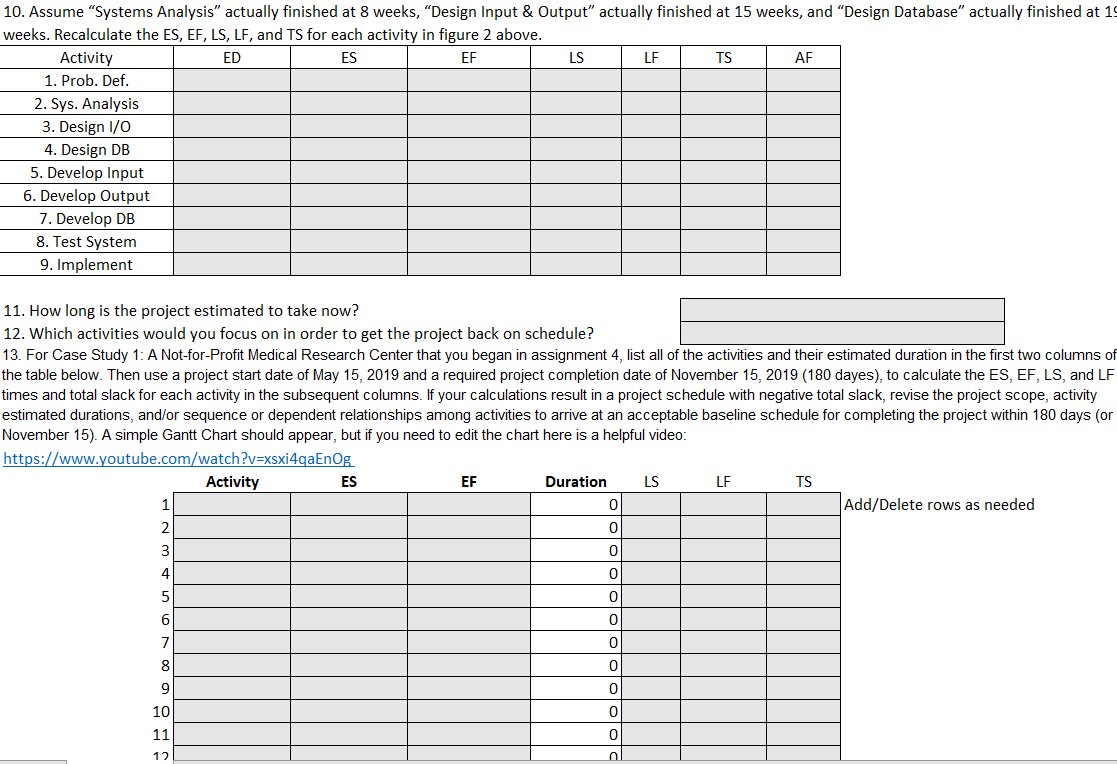 I am have trouble with questions 10-12 trying to