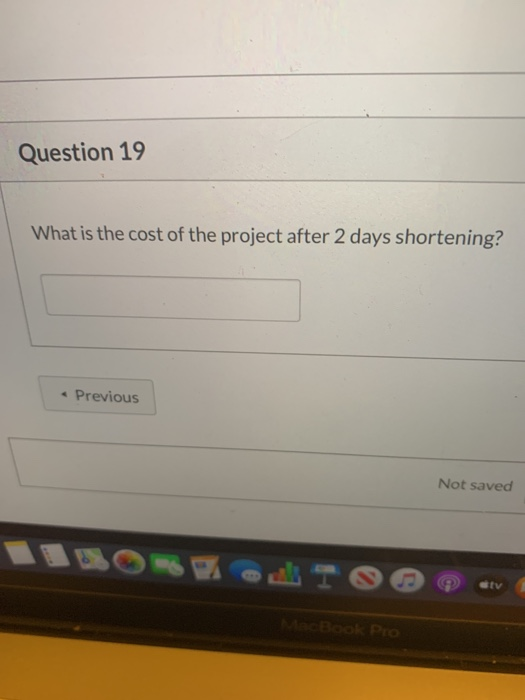 Given the following data and network, find answer