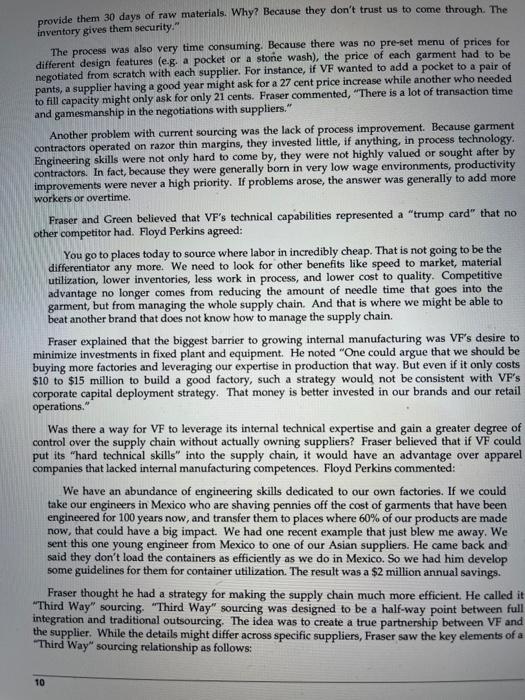 Please provide detailed explainations for both