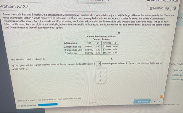 Problem 7.1 Question Help Borges Machine Shop,