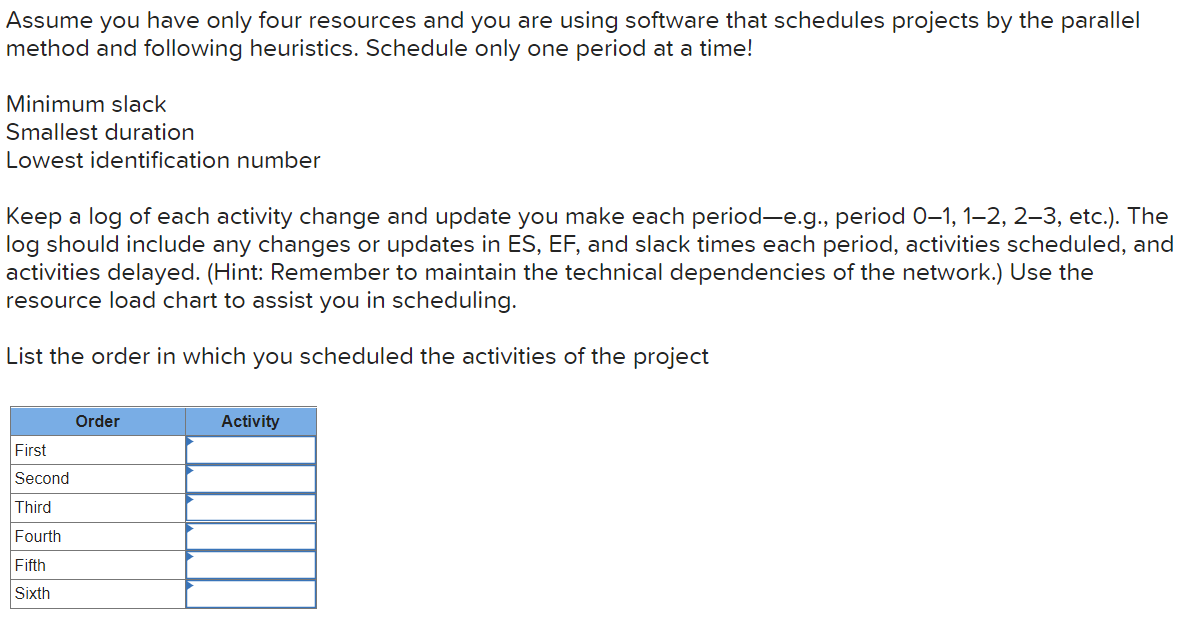 Compute the early, late, and slack times for the