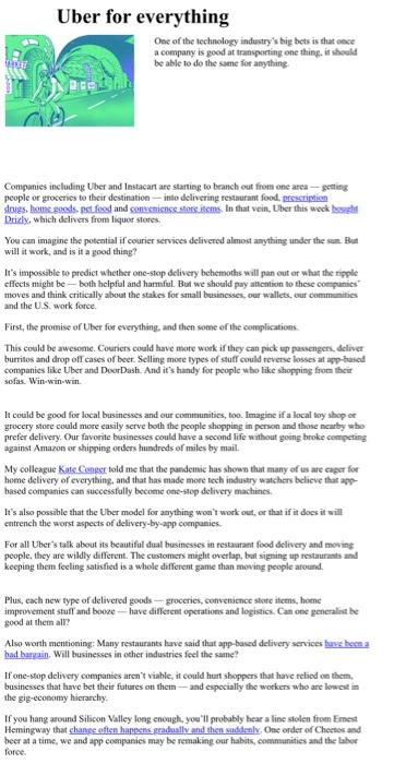 please help topic 1 article topic #2 article