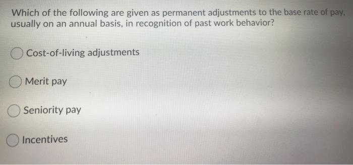 Which of the following are given as permanent