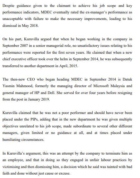 Employment Law and Industrial Relations Question