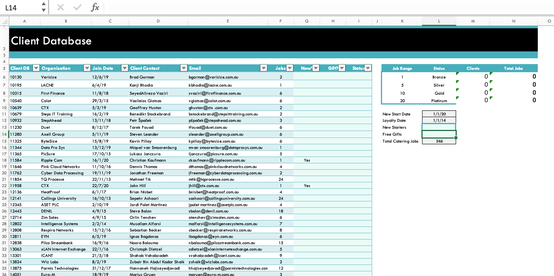 Hi help needed for multiple if formula for column