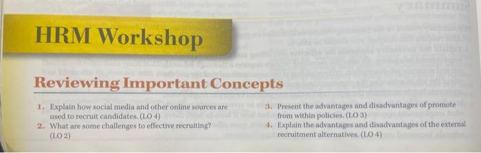 ignore question 6 Reviewing Important Concepts 1.