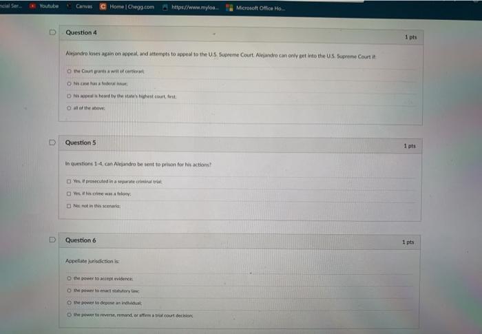 cial Ser. Youtube Home | Chegg.com