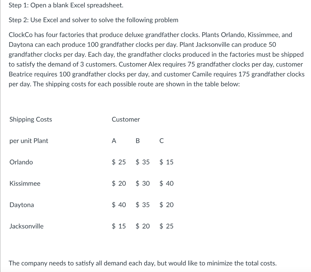 Show Results and how to do excel Step 1: Open a