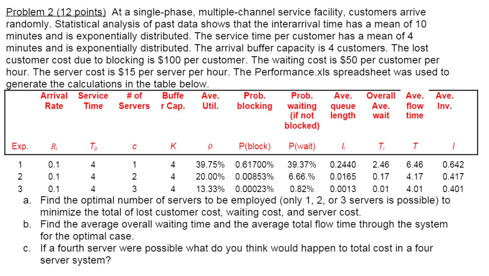 Please Answer using a spreadsheet & provide