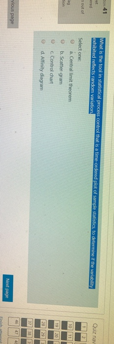 41 45 Quiz nav 12 3. 41 What is the tool in