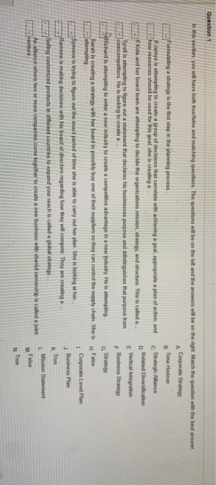 Question 22 Frank's mother it go to college Who