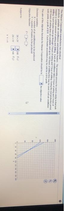 o The Ataran Corporation manufactures technical