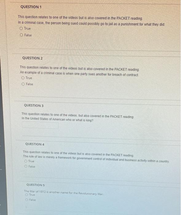 These questions relate to Business Law QUESTION 1