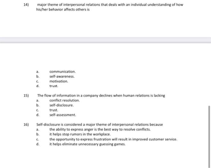 ANSWER ALL QUESTI EXERCISE 1 1) a. C. 2) a. b. c.