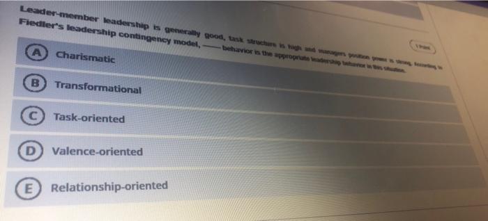 Leader-member leadership is generally good, tak