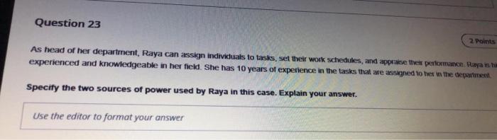 Question 22: Teatime (a local cafeteria) serves