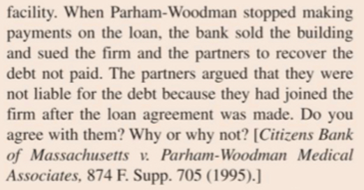 analyze the cases in the Questions and Problems.