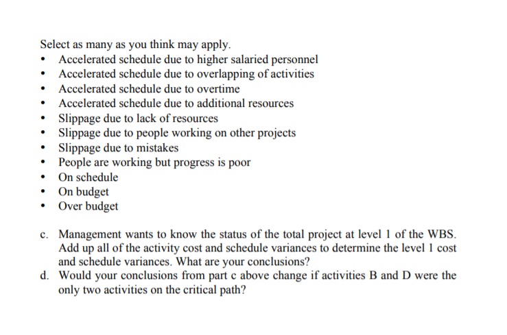 Project managers must not only calculate