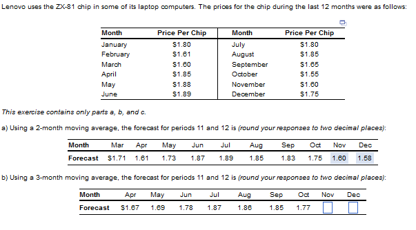 This exercise contains only parts a,b, and c. )