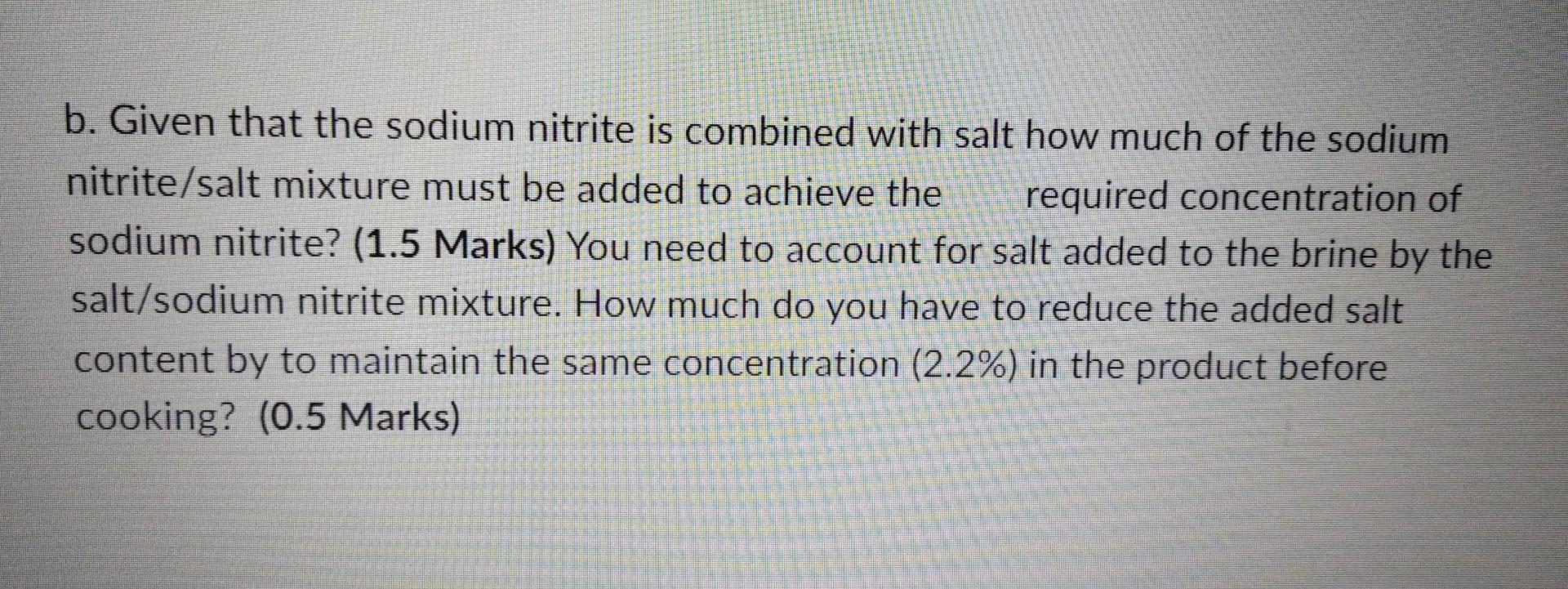 2. You are the production manager with a meat