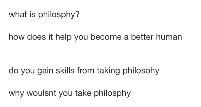 what is philosphy? how does it help you become a
