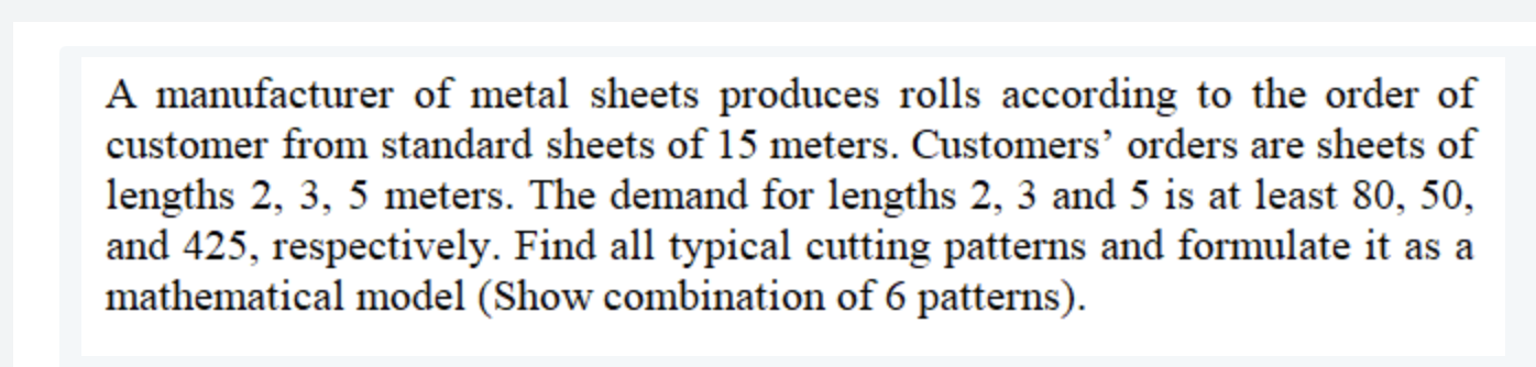 there is no missing info this is the q A