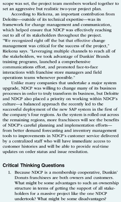 2 Case One Dunkin' Donuts Prepares for Rapid