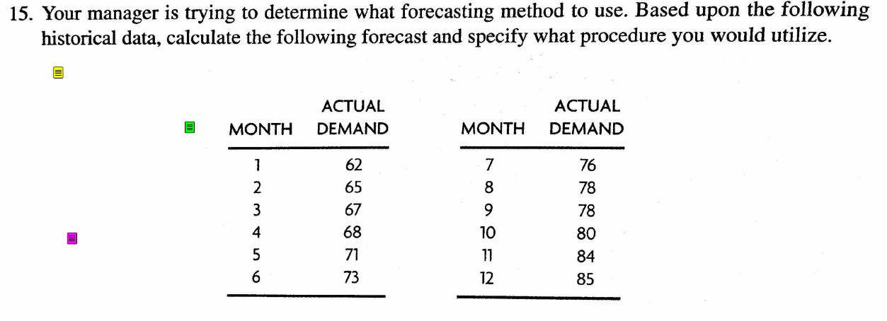 PLEASE USE EXCEL TO Solve the question below.