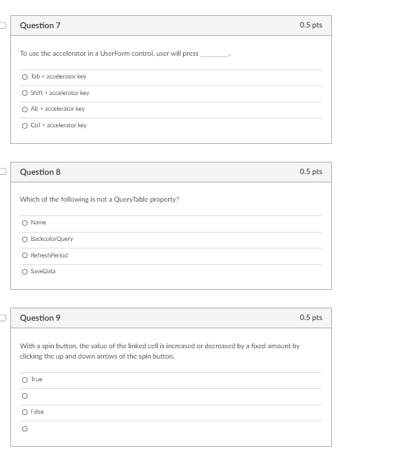 Number the answers 1 A , 2 B etc. Thank you.