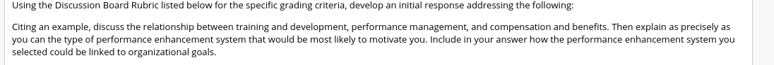 In 300 words thank you! Using the Discussion