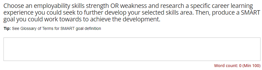 [PLEASE WRITE IN YOUR OWN WORDS] Employability
