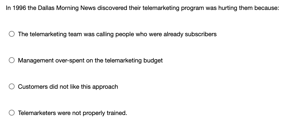 In 1996 the Dallas Morning News discovered their