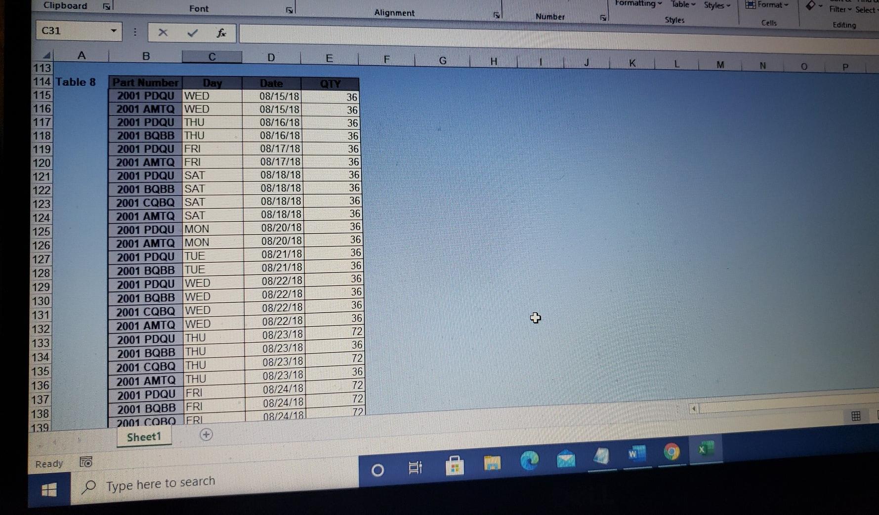 Arial Shar 11 A A General Insert - Paste . B I U