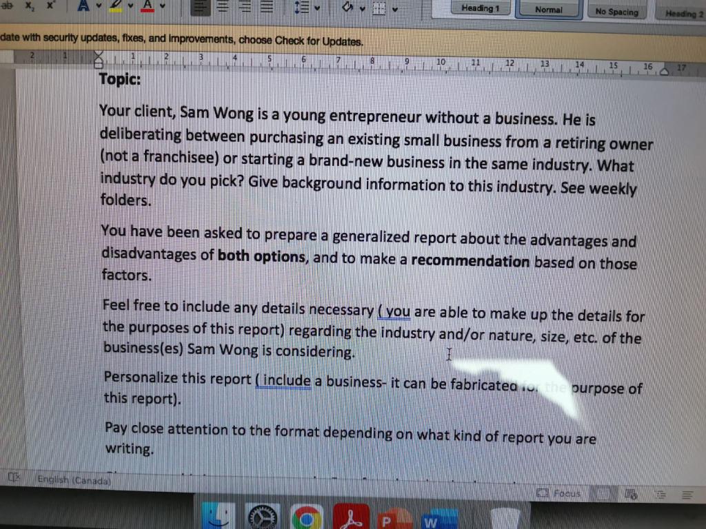 hi i have to do this assignment and my part is