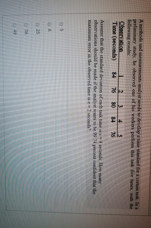 Please, show work step by step. A methods and