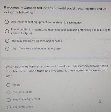 please answer all the Mcqs asp. When a government