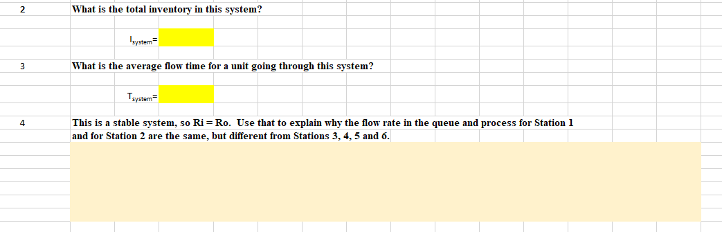 QUESTION SCENARIO A flow process starts at