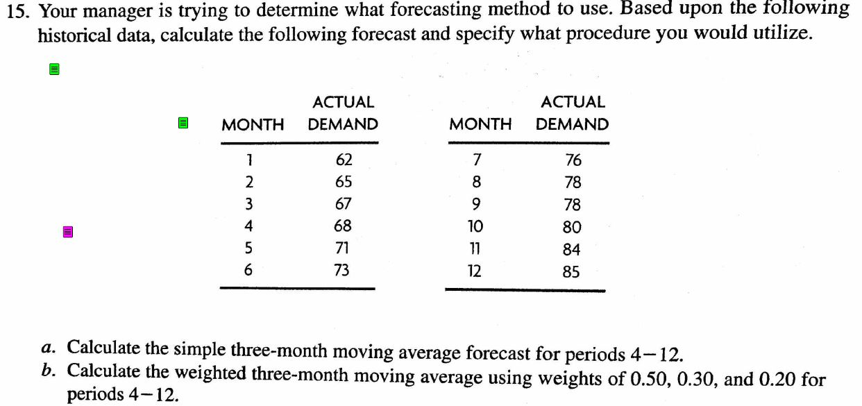 PLEASE USE EXCEL TO SOLVE THE FOLLOWING QUESTION: