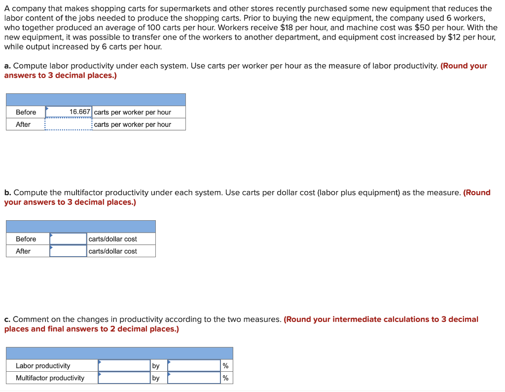 A company that makes shopping carts for