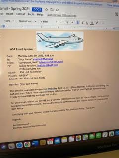 What letter(s) do I need to write according to