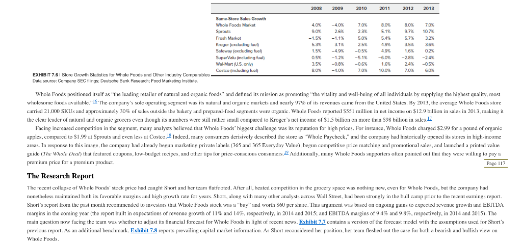 repare a competitor analysis. How would you