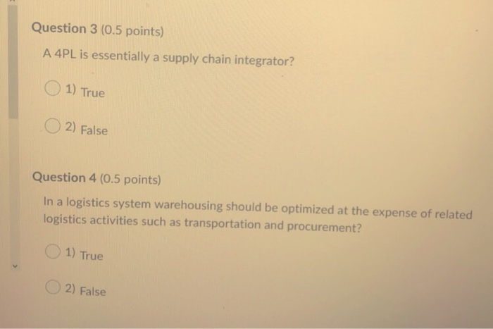 Question 1 (0.5 points) To develop a core