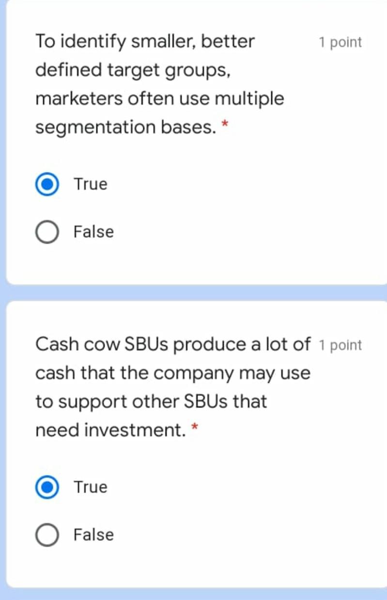 3 points When Ford offers a car with the same