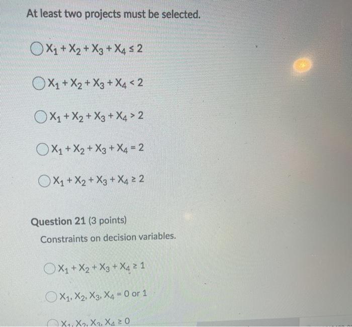[Chapter 12] Integer Linear Optimization Models