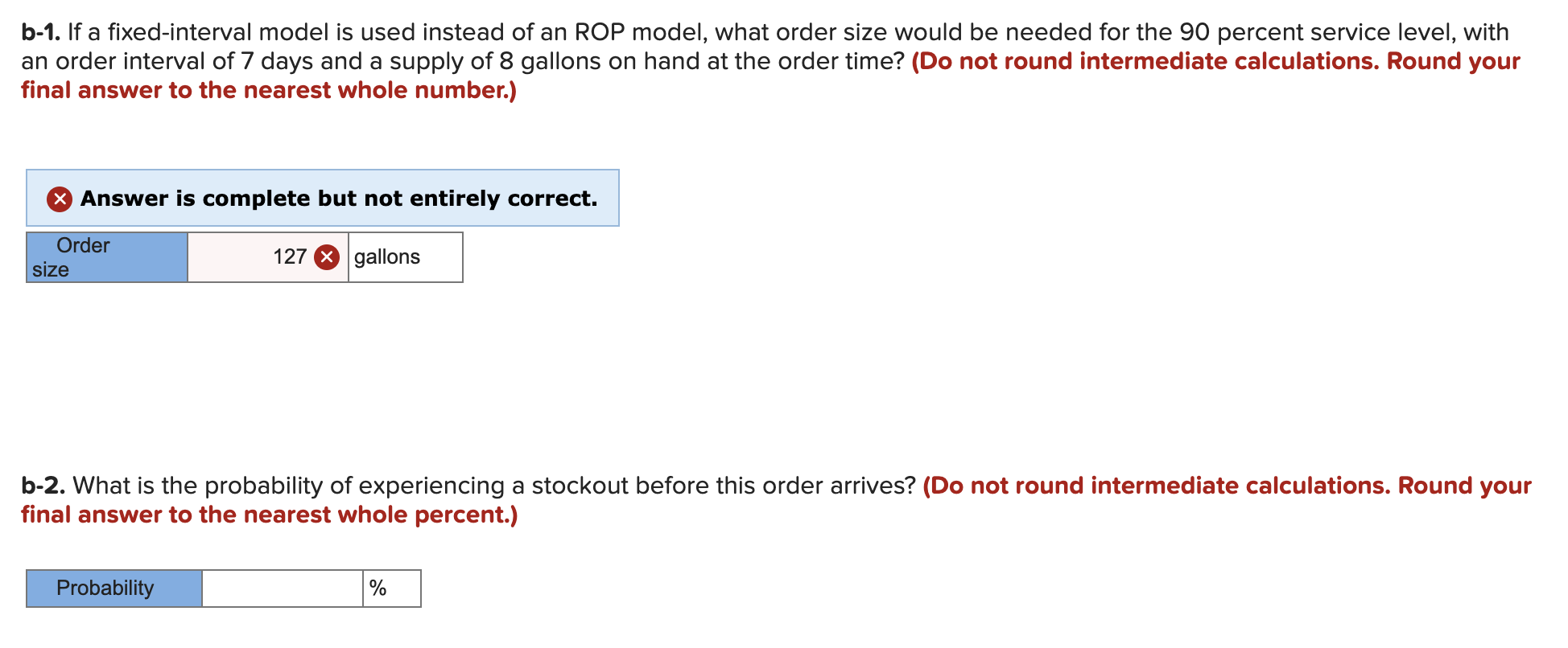 Demand for walnut fudge ice cream at the Sweet