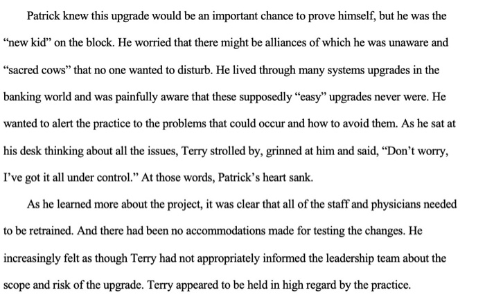 The Easy" Software Upgrade at Delmar Ortho-Case